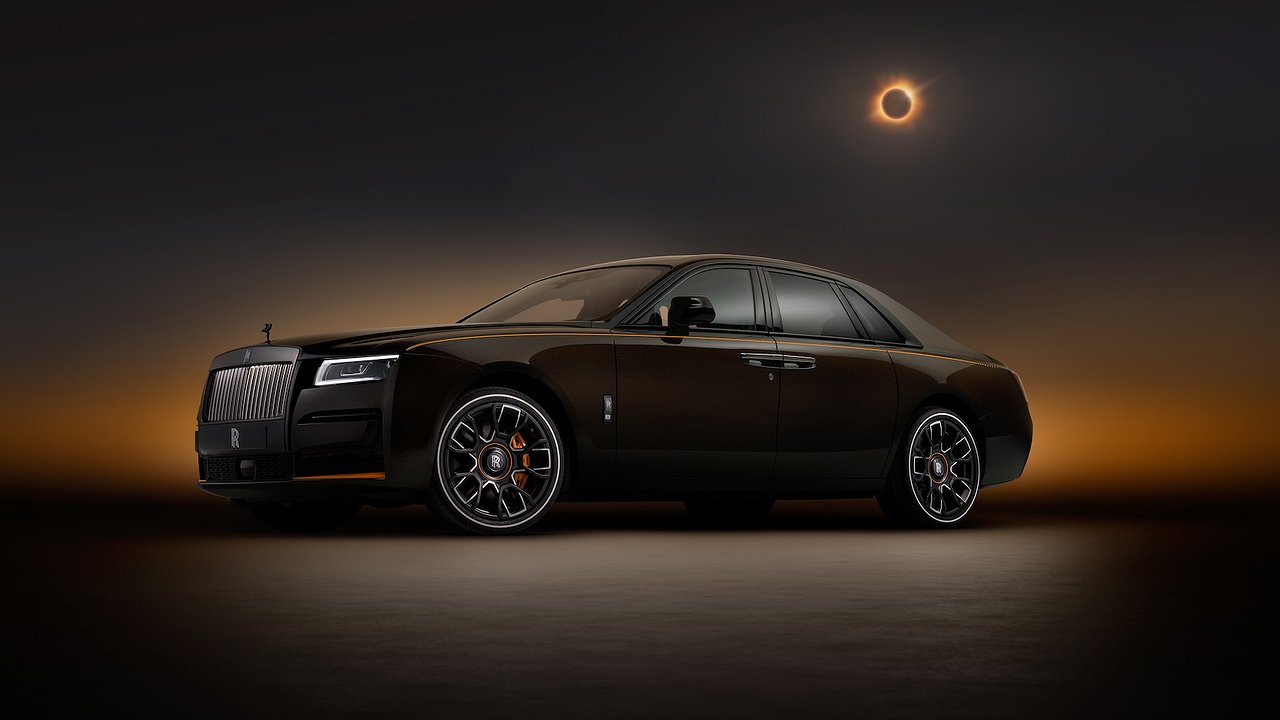 Rolls-Royce dedicated a special version of the Ghost sedan to the solar eclipse