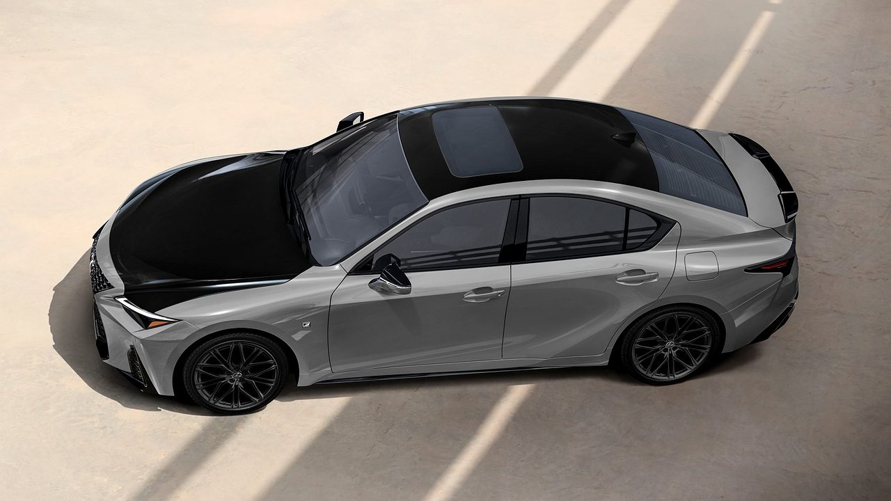 Lexus has updated the IS sedan again and added a ‘black’ version