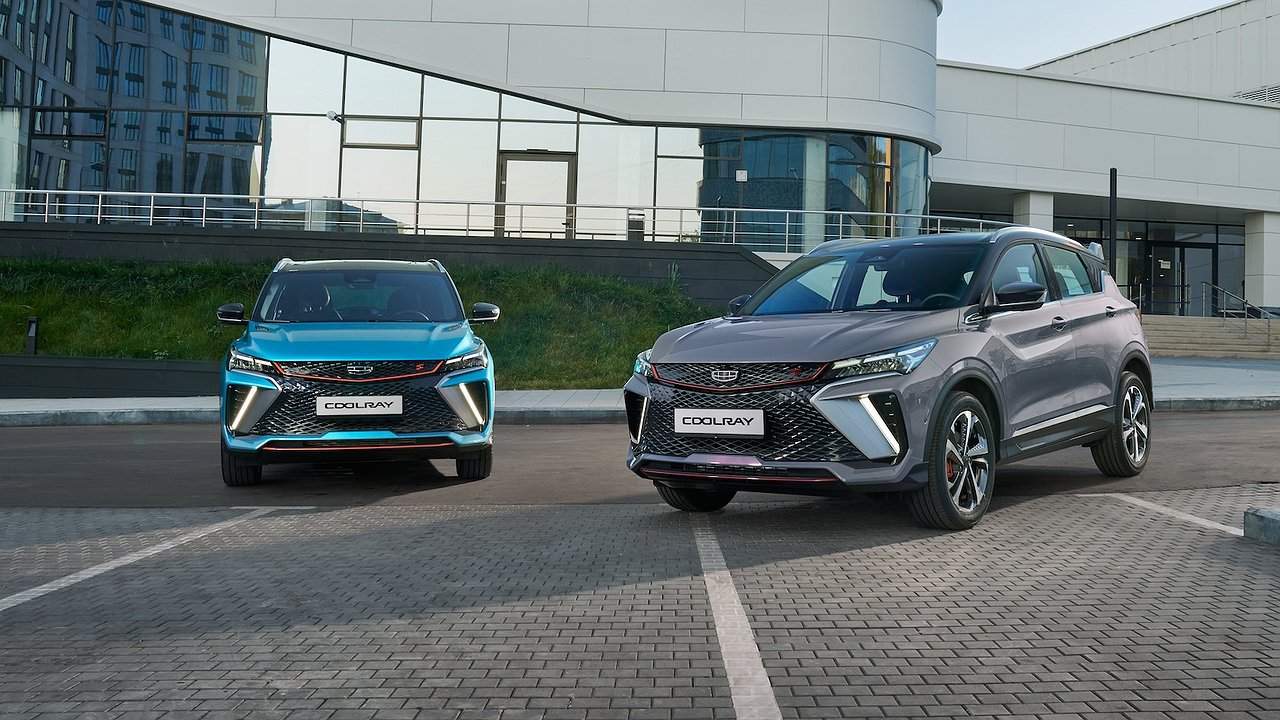 Sales of the updated Geely Coolray have started in Russia