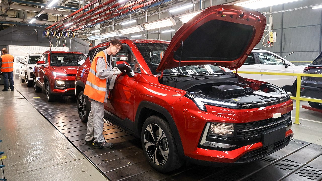 The volume of car production in Russia has increased almost one and a half times