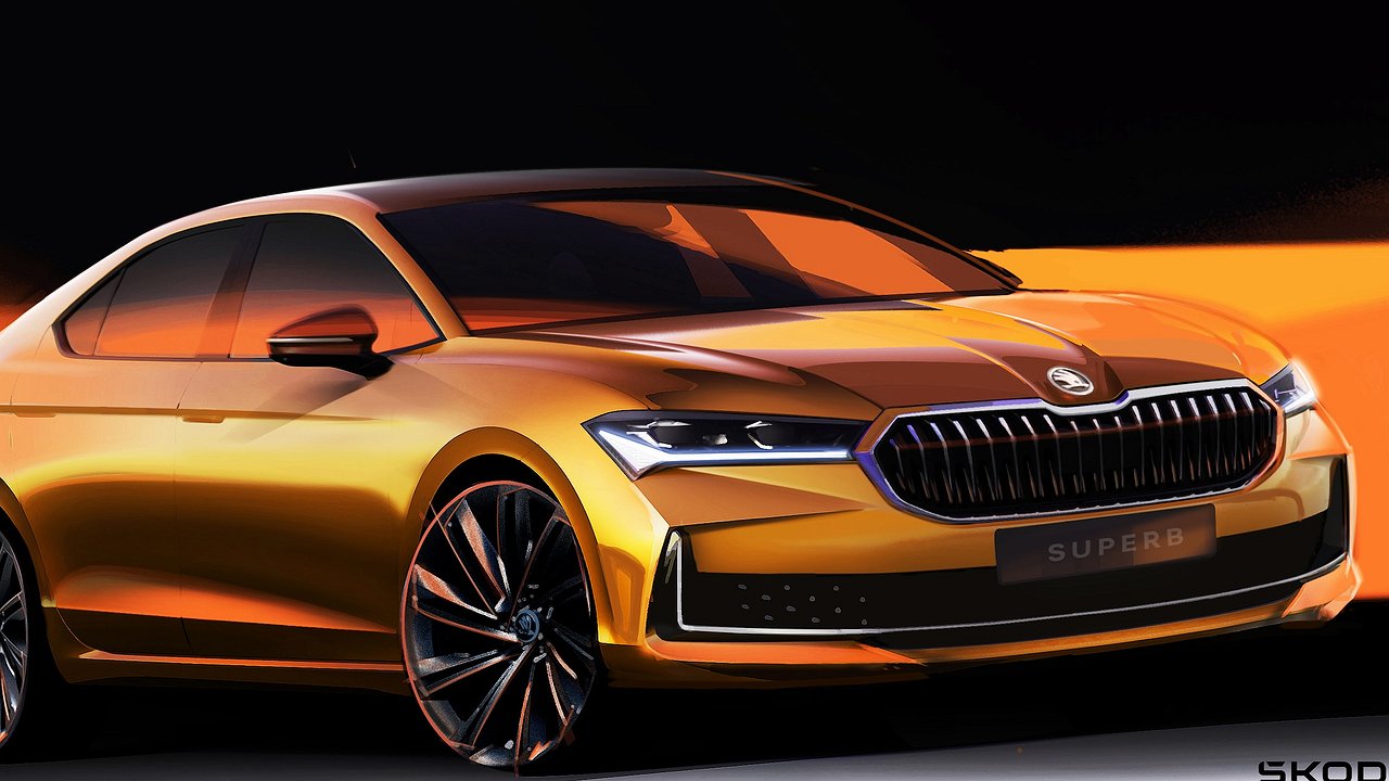 Skoda has unveiled the design of the new generation Superb