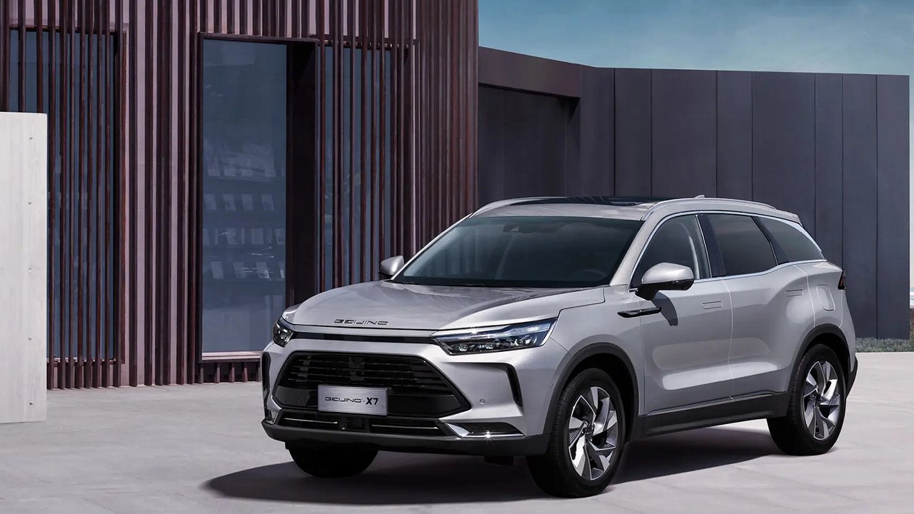 The Chinese BAIC X7 crossovers were assembled in Kaliningrad