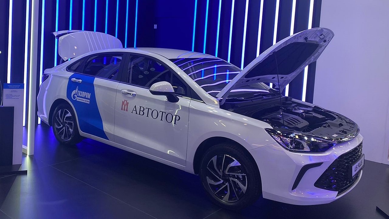 Avtotor assembled the first batch of BAIC bi-fuel sedans