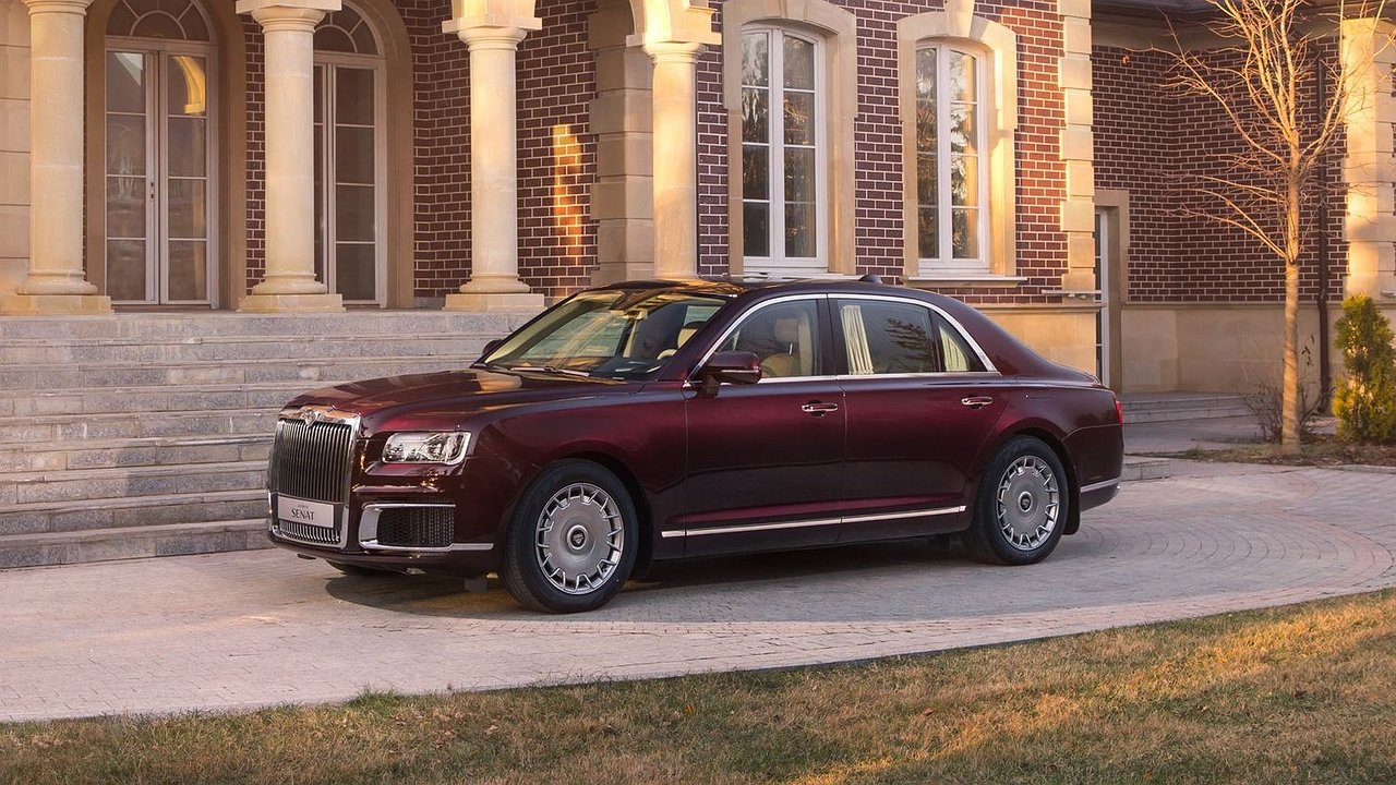 Aurus cars were assembled abroad