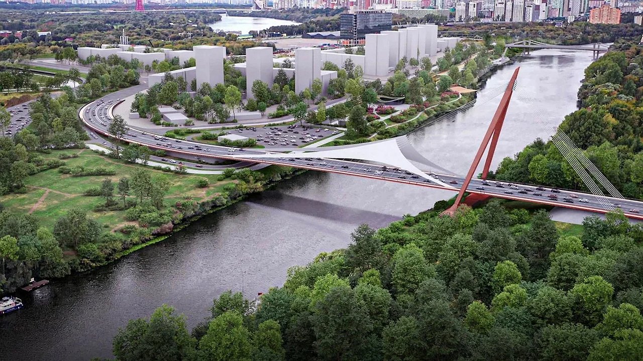 Another road bridge over the Moscow River will be built in the capital