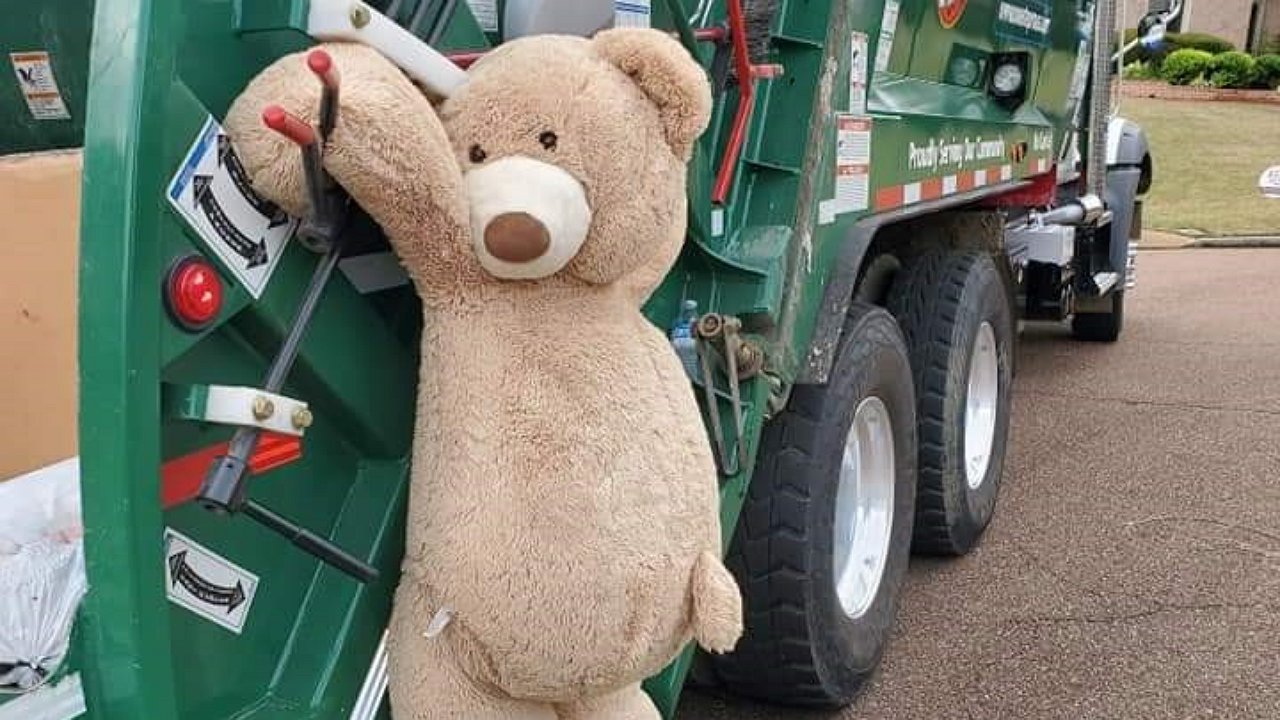 Why do truck drivers hang soft toys on the radiator or under the windshield?