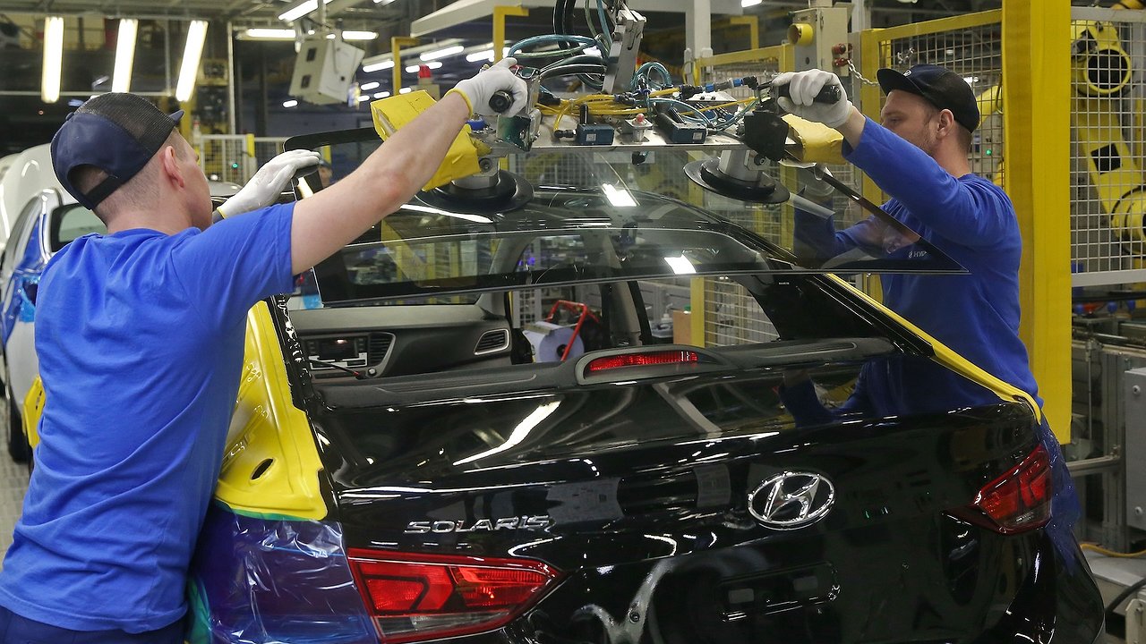 Production of Hyundai and Kia cars resumes in St. Petersburg