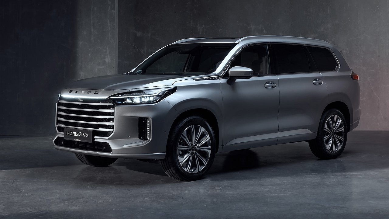 The updated Exeed VX crossover will arrive in Russia in December