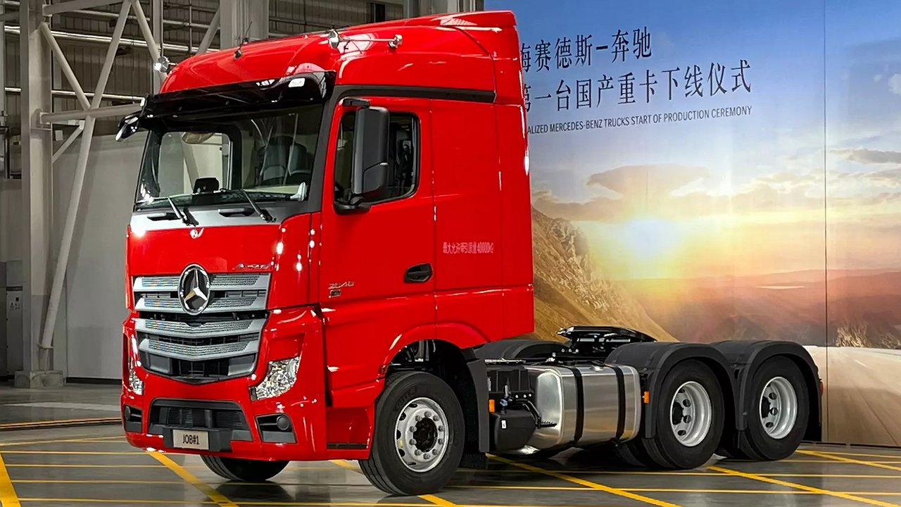 The new Mercedes-Benz Actros C has arrived in Russia