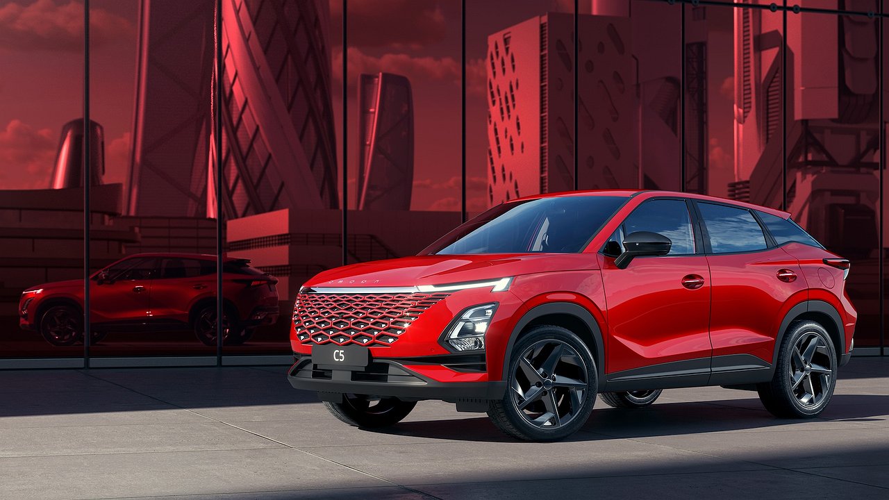 Omoda has released a special version of the C5 Trendy Red crossover