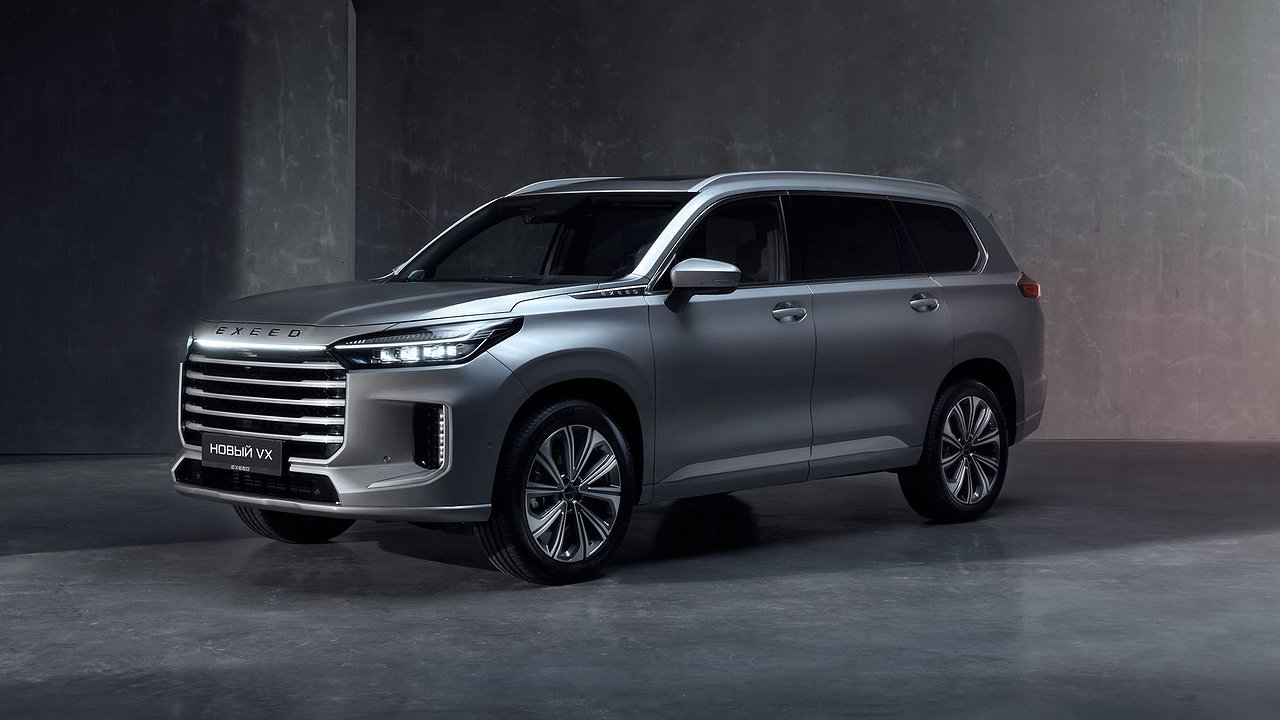 The updated Exeed VX crossover goes on sale in Russia