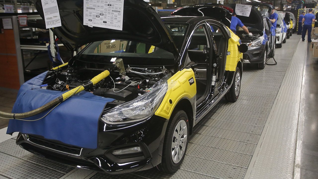 The Hyundai plant in St. Petersburg will come out of a standstill after the New Year holidays