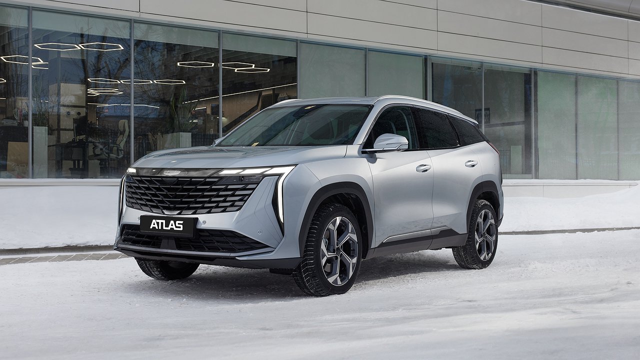 Geely has released the new generation Atlas for the Russian market
