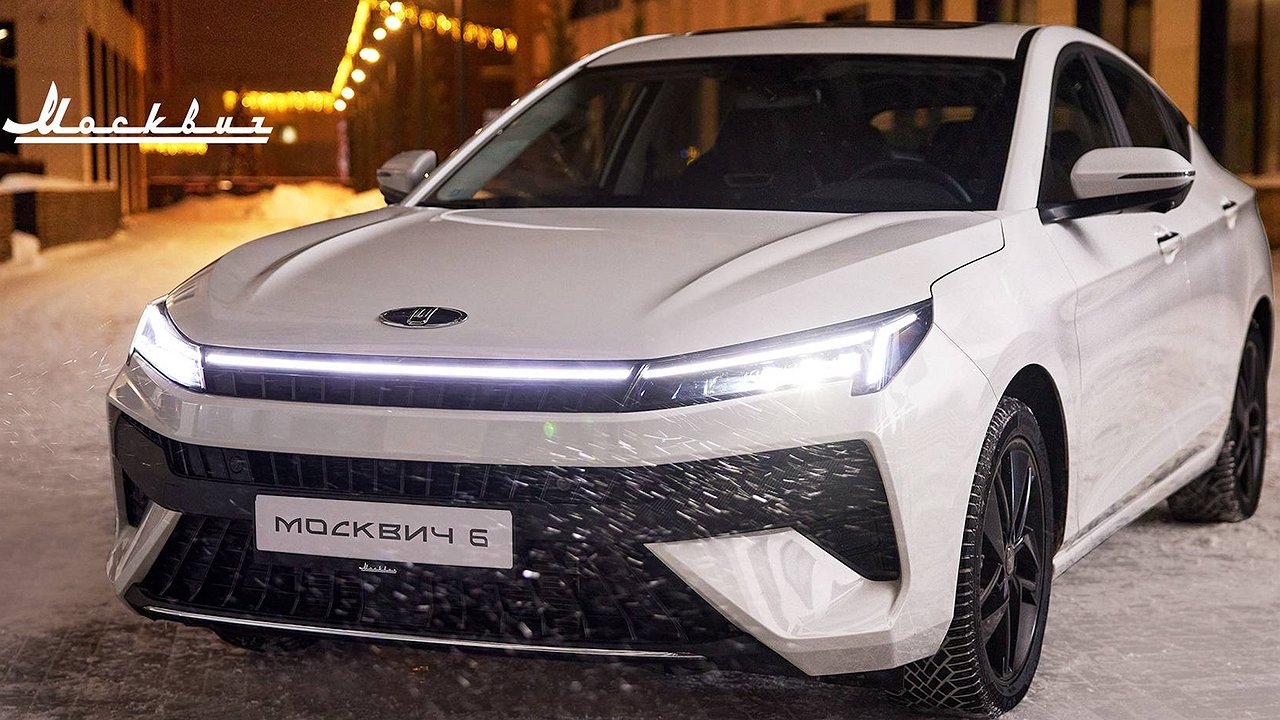 The Moskvich 6 liftback received a new Techno package