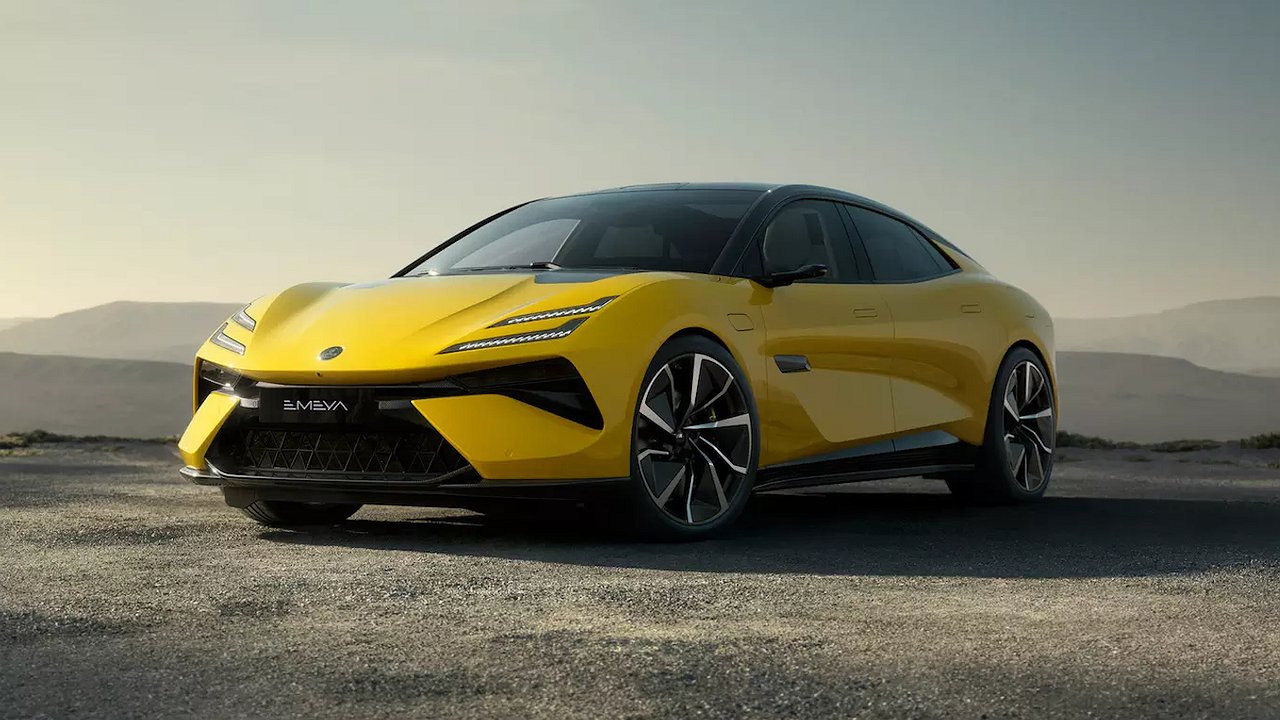 The latest Lotus Emeya liftback has been found on the Russian car market