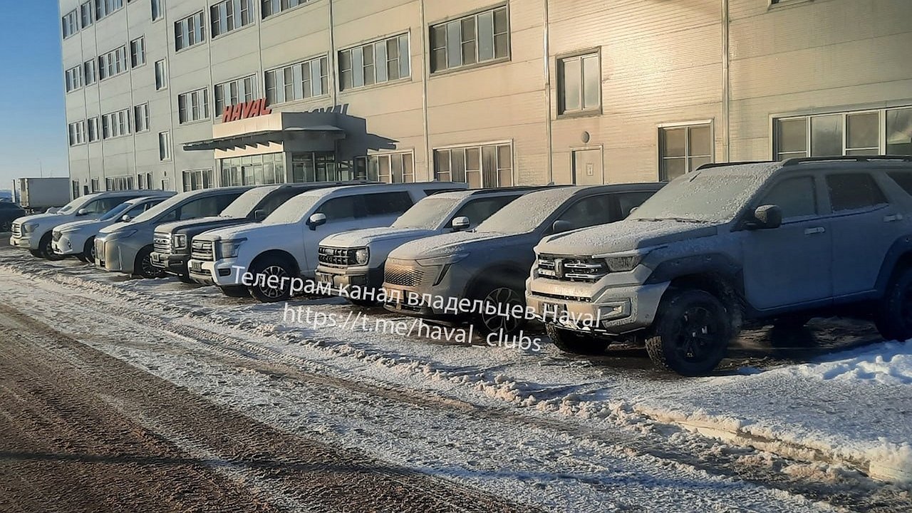 Five upcoming new products were photographed at the Tula Haval factory