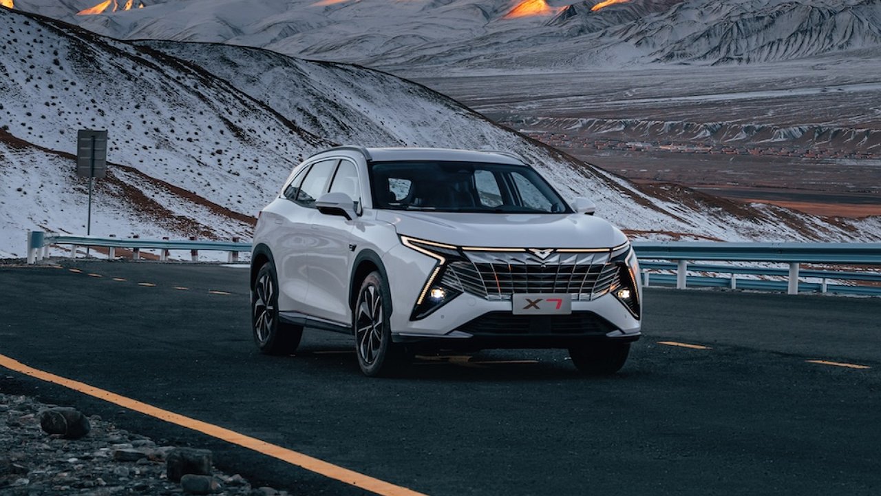 Kaiyi has released the Russian prices for the X7 Kunlun crossover