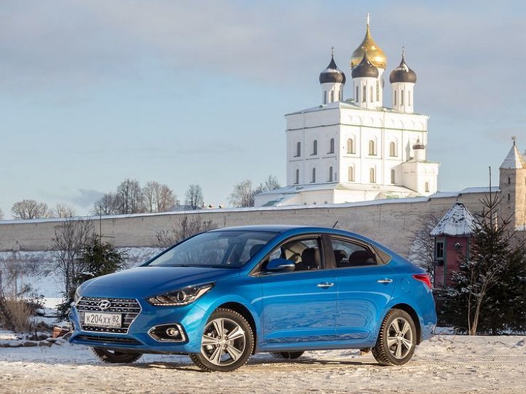 Hyundai solaris фотографии