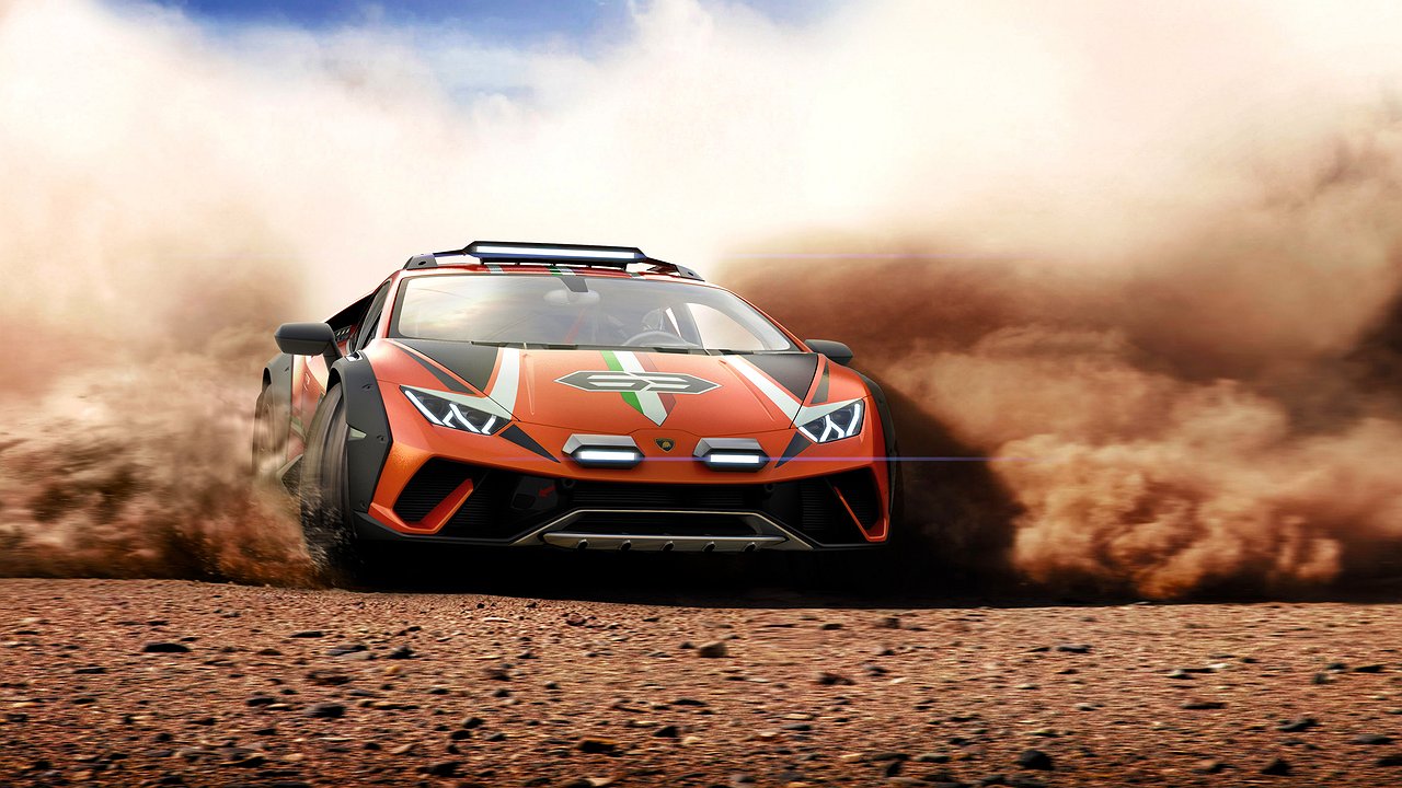 Lamborghini Huracan двери вверх