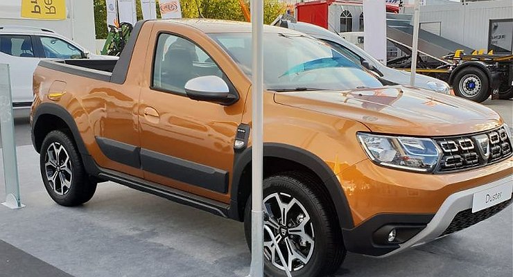 Новый Renault Duster переродится в кузове пикап