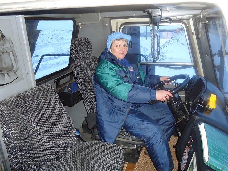 Водитель большегрузных машин