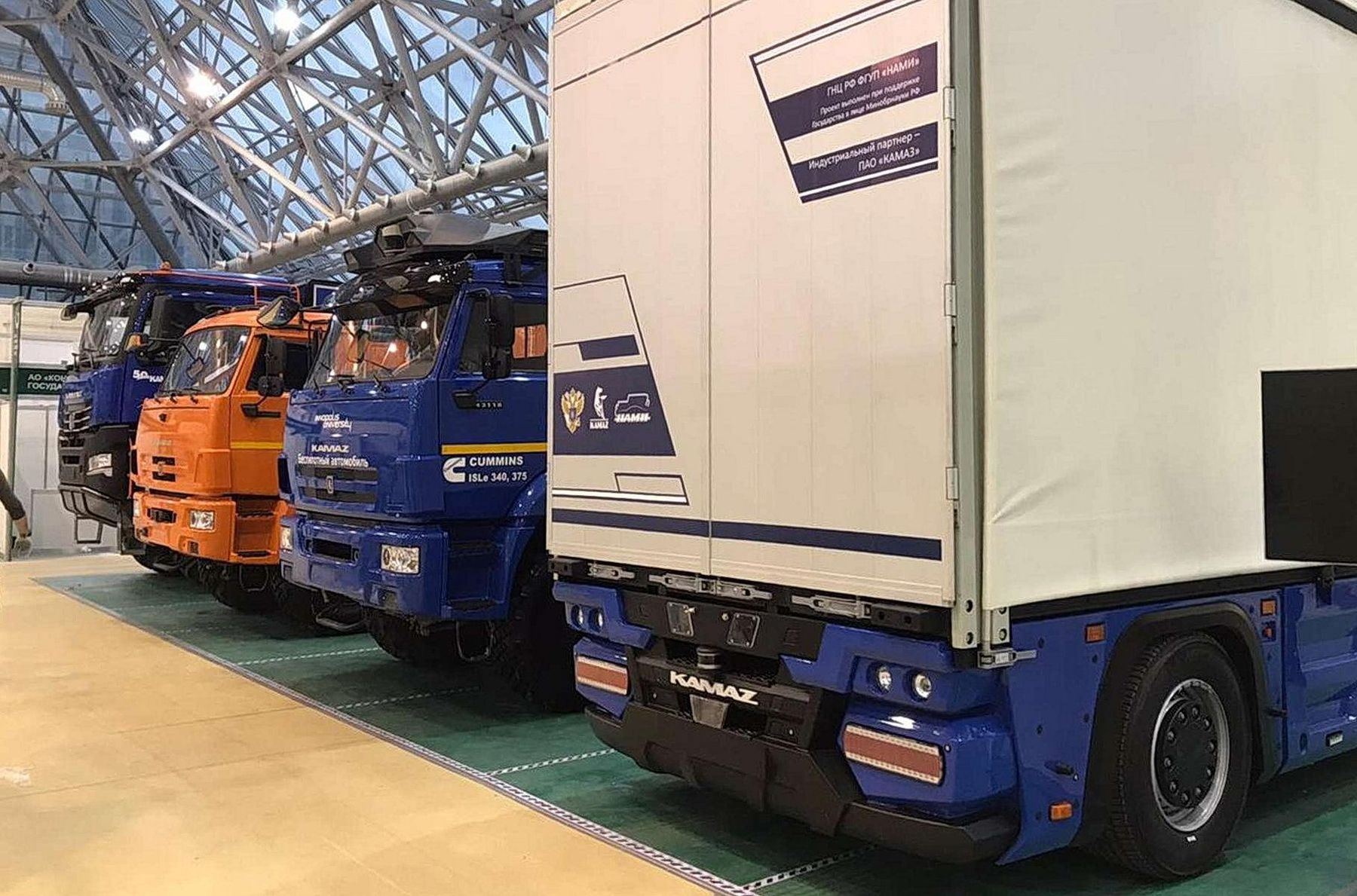 Беспилотные грузовые автомобили