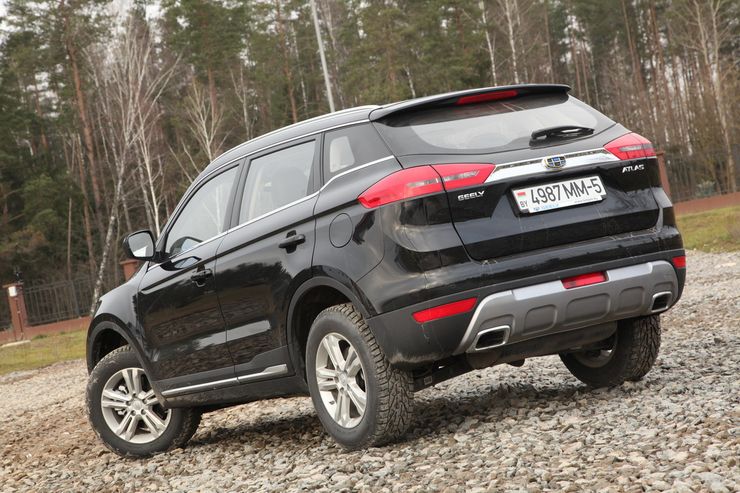 Тест драйв geely atlas