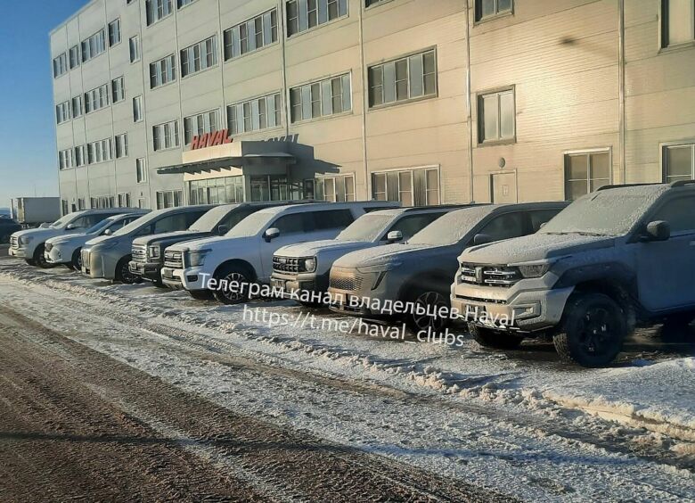 Изображение На тульском заводе Haval сфотографировали пять грядущих новинок