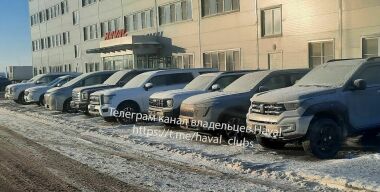 На тульском заводе Haval сфотографировали пять грядущих новинок