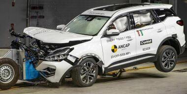 Chery Tiggo 7 Pro заработал пять звезд на краш-тесте