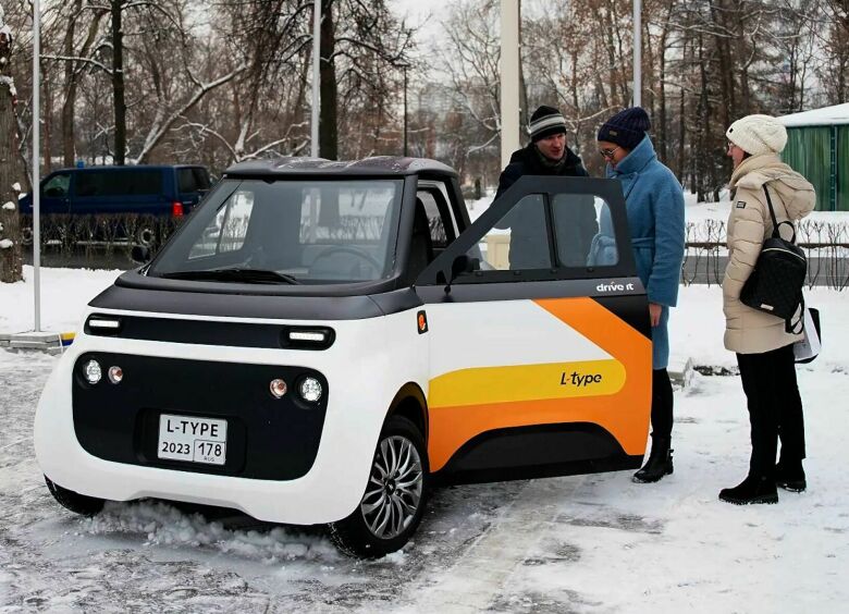 Изображение Российский электромобиль L-Type впервые показали публично