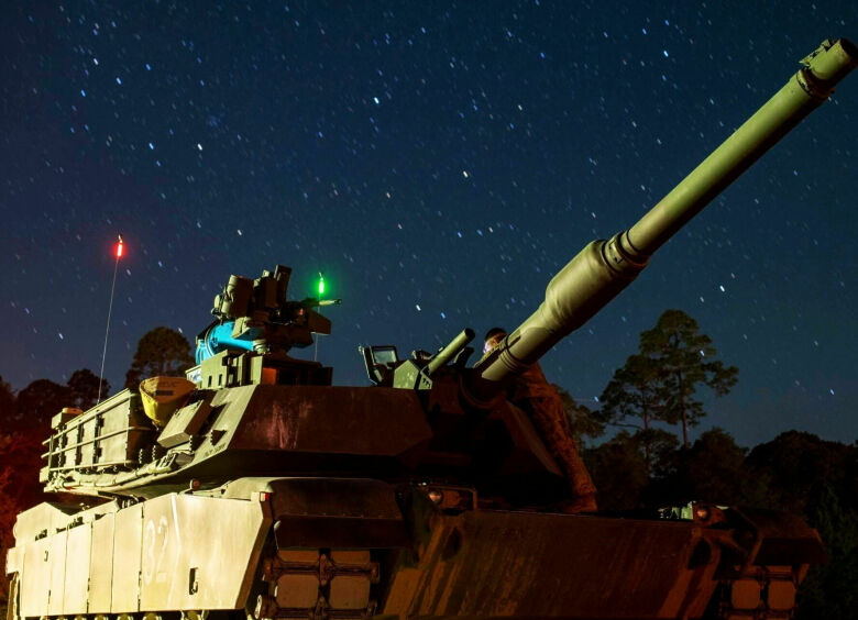 Изображение Когда на Украине начнут гореть десятки американских танков Abrams M1A1