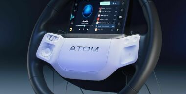 Как у суперкаров: «Атом» показал обновленный руль с экраном