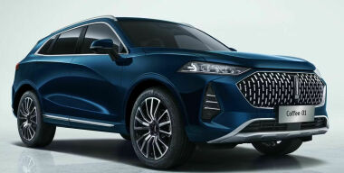 Стали известны российские цены на кроссовер Wey Сoffee 01