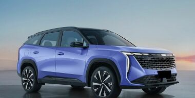 Новый Geely Atlas заметили в Москве