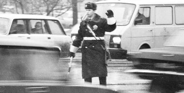 Как гаишники в СССР ловили водителей за превышение скорости без радаров