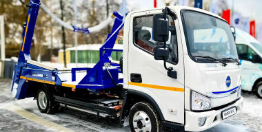 «Автотор» презентовал отечественный грузовик Brock