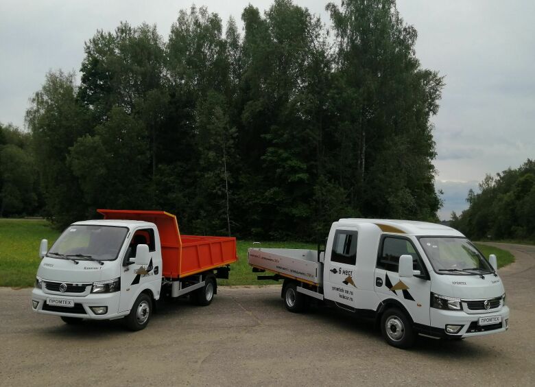 Изображение Капитан неочевидность: в России улучшили китайский грузовичок Dongfeng Captain-T