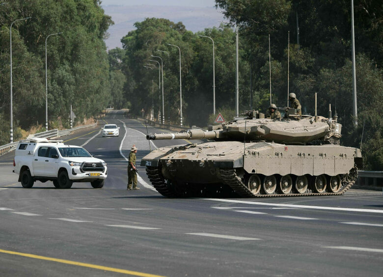 Изображение Военная тайна: израильские танки Merkava 4 горят, словно Challanger 2 на Украине