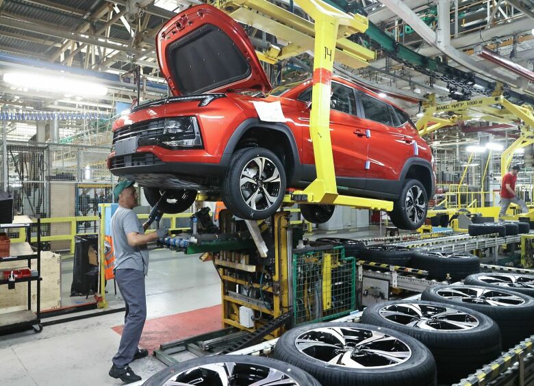 Изображение Объем производства автомобилей в России вырос в 2,7 раза