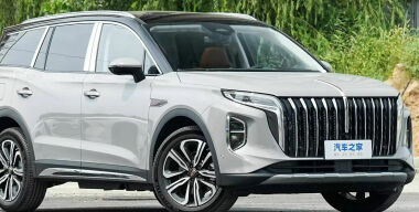 В России начались продажи кроссовера Hongqi HS7