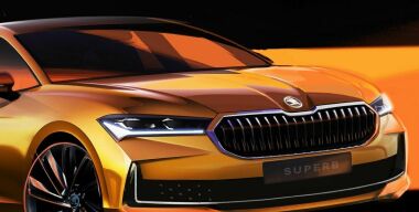 Skoda рассекретила дизайн Superb нового поколения