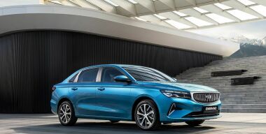 Geely показала новый седан для российского рынка