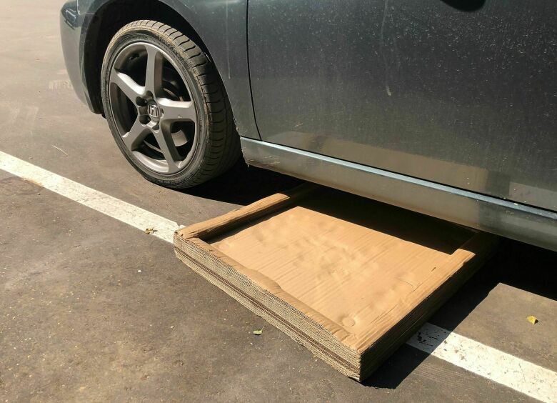Изображение Зачем опытные автовладельцы собирают на помойках картон