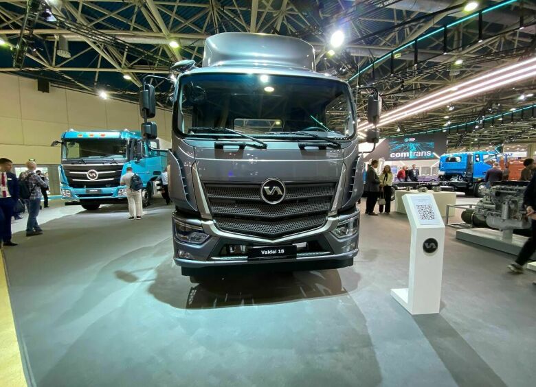 Изображение Новейшие модели грузовиков «Валдай» дебютировали на выставке Comtrans−2023