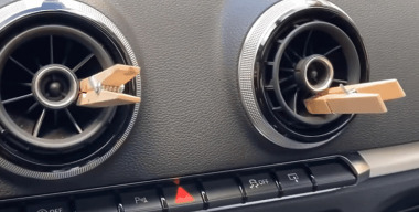 Зачем некоторые водители крепят прищепку на воздуховод