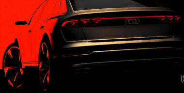 В Сеть «слили» первые изображения обновленного кроссовера Audi Q8