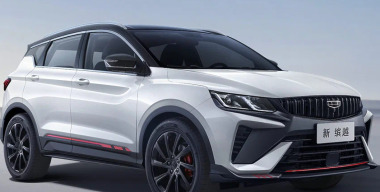 В России начались продажи обновленного Geely Coolray