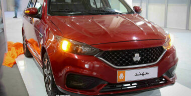 Saipa презентовала седан Sahand, который может приехать в Россию