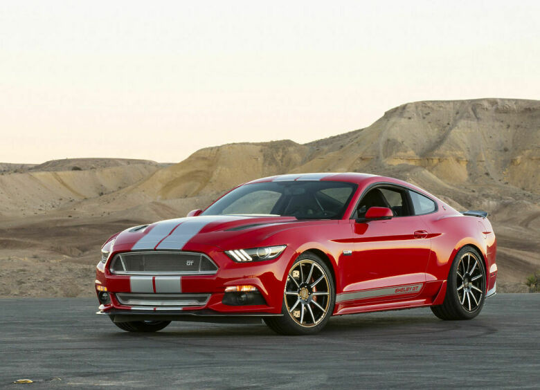 Изображение Ford снимает с конвейера Mustang шестого поколения
